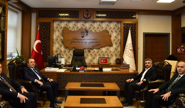 Milletvekili Kayrıcı Ve Başhekim Gömeç Sağlık Yatırımlarını Görüştü