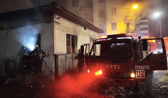 Çorum İtfaiyesi 2025 Yılında 922 Yangına Müdahale Etti