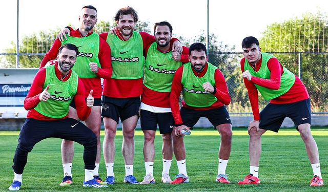 Çorum FK'nin İkinci Yarı Hazırlık Kampı Antalya'da Başladı