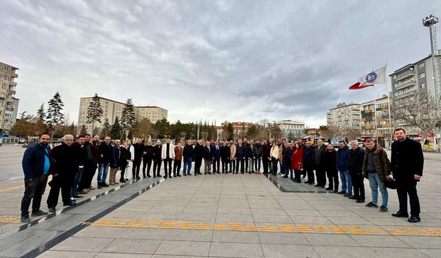 Çorum Ak Parti İl Başkanı Alar, Gazetecilerle Buluştu