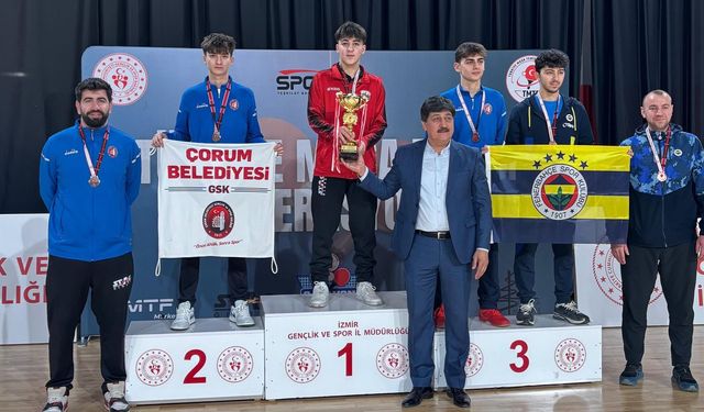 Çorumlu Gençler, İzmir’den Madalyalarla Döndü