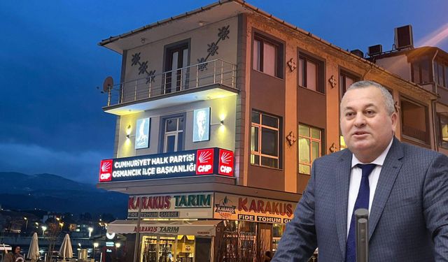 CHP Osmancık İlçe Binasını Cemal Enginyurt Açacak