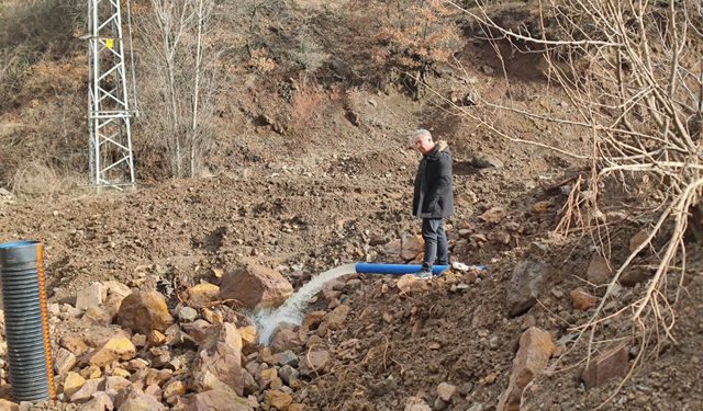 Oğuzlar’da Yağışlardan Etkilenen Şebeke Onarıldı