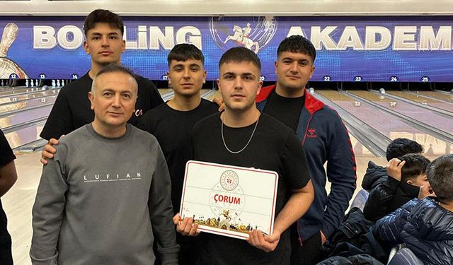 Bowling’de Türkiye İkincisi Oldular