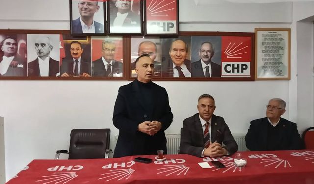 CHP İl Başkanı Solmaz Beraberindeki Heyet, İskilip’te Teşkilatla Buluştu