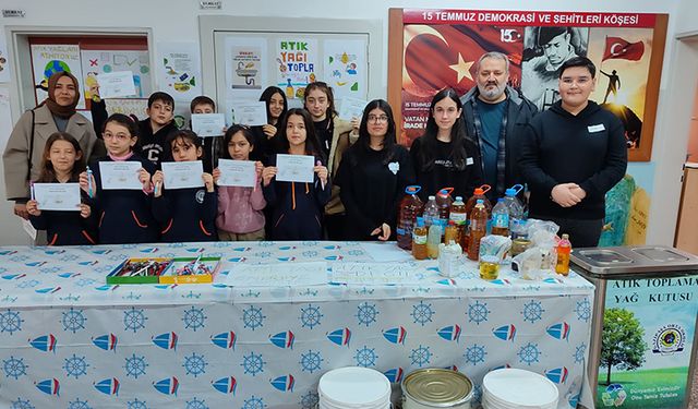 Atık Yağ Toplama Kampanyasına Büyük Destek