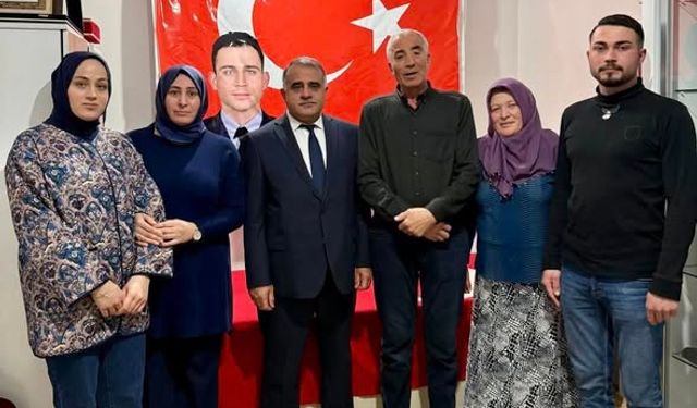 İftarda Şehit Ailesiyle Buluştular