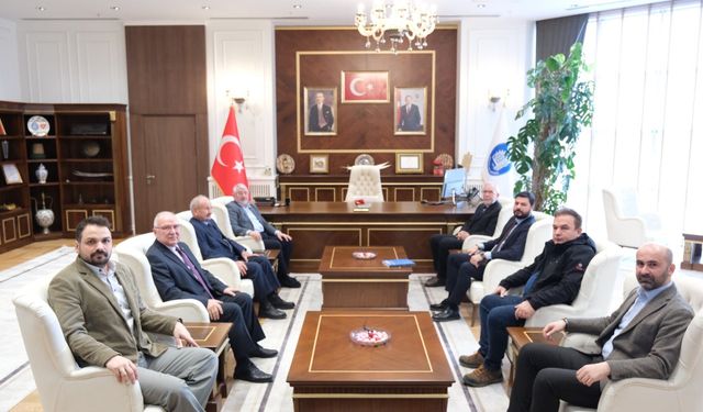 Türk Ocakları Çorum Şubesi’nden Başkan Aşgın’a Ziyaret