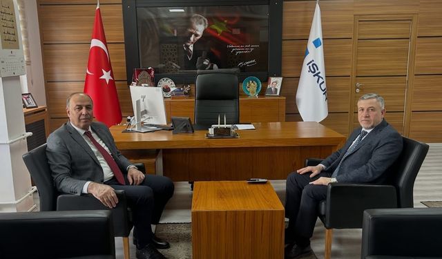 Başkan Arslan’dan İŞKUR İl Müdürü Tuzcu’ya İşbirliği Ziyareti