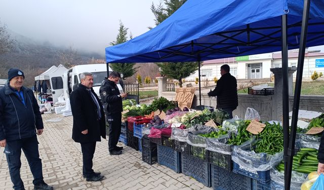 O İlçe Salgında Kapanan Pazar Yerine 5 Yıl Sonra Yeniden Kavuştu