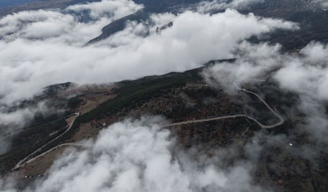 Sisle Kaplanan İlçemizde Kartpostallık Görüntü