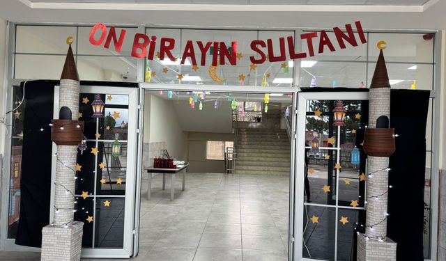 Kargı’da Okullar Ramazan Ruhuyla Donatıldı