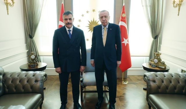 Cumhurbaşkanı Erdoğan, Bakan Çiftçi'yi Kabul Etti