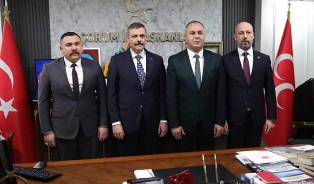 Bakan Mustafa Çiftçi’den MHP’ye Ziyaret