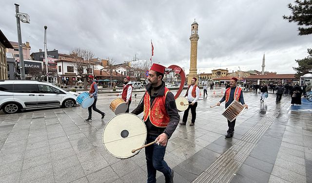 Çorum’da Davulcular Ramazan’a Hazır
