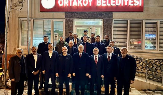 AK Parti Heyeti Ortaköy’deki Projeleri Görüştü