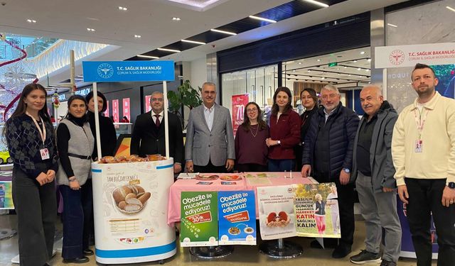 İl Sağlık Müdürlüğü’nden AHL Park AVM’de “Ramazan’da Sağlık” Rüzgârı