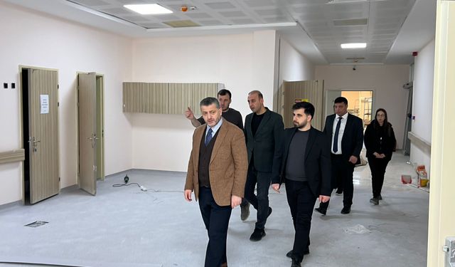 İl Sağlık Müdürü Zehir’den Sağlık Yatırımlarına Yerinde İnceleme