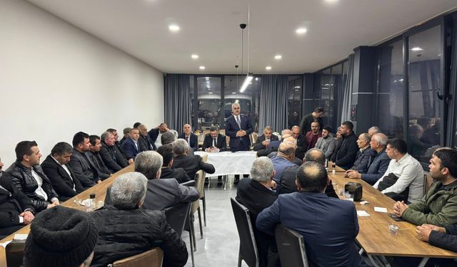 Milletvekili Ahlatcı, Sungurlu’da Buluştuğu Muhtarların Taleplerini Ankara’ya Taşıyacak