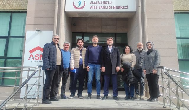 Alaca’da Sağlık Hizmetleri Ve Fiziki Koşullar Denetlendi