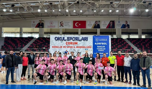 Korfbol Müsabakaları Çetin Mücadelenin Ardından Tamamlandı