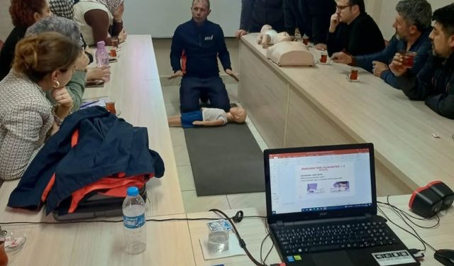 AFAD, İskilip’te Kamu Kuruluşlarında Afetlere Karşı Eğitimlerini Sürdürdü