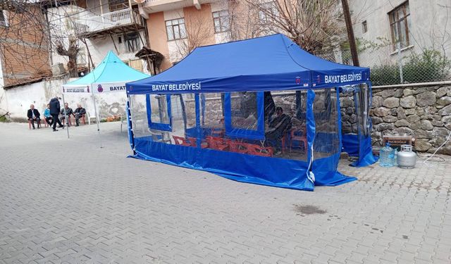 Başkan Ünlü Bayat’ta Yeni Hizmeti Hayata Geçirdi