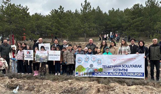 Doğa ve Sağlık İçin Fidanlar Toprakla Buluşturuldu