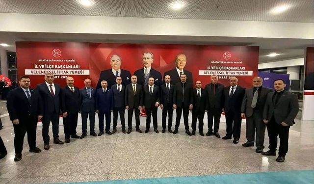 Başkanlar Ankara’da MHP Lideri Bahçeli’nin Verdiği İftar Programında Buluştu