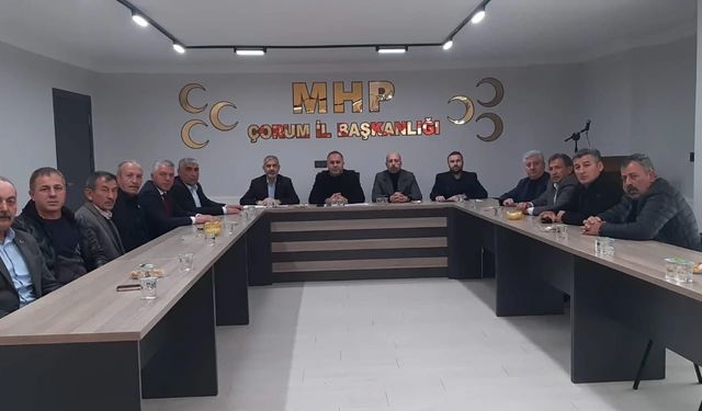 MHP Meclisin Nisan Ayı Faaliyetleri İçin Toplandı
