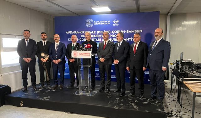 “Çorum Hızlı Tren Hattı İle Türkiye Küresel Boyutta Lojistik Süper Güç Olacak”