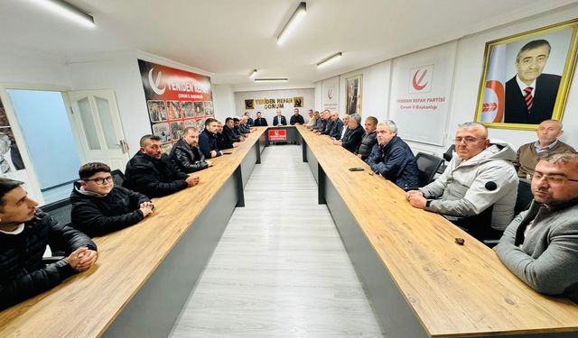 Yeniden Refah Partisi’nde Bayramlaşma Programı Gerçekleştirildi