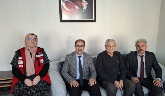 Aydın’dan Şehit Babasına Anlamlı Ziyaret