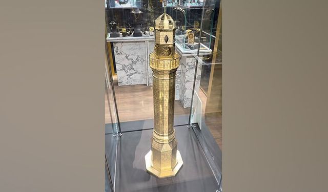 Altın Saat Kulesi Uluslararası Fuarda Tanıtıldı