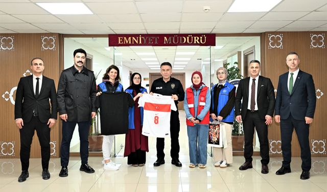 Gençlik ve Spor İl Müdürlüğü'nden, Emniyete Ziyaret