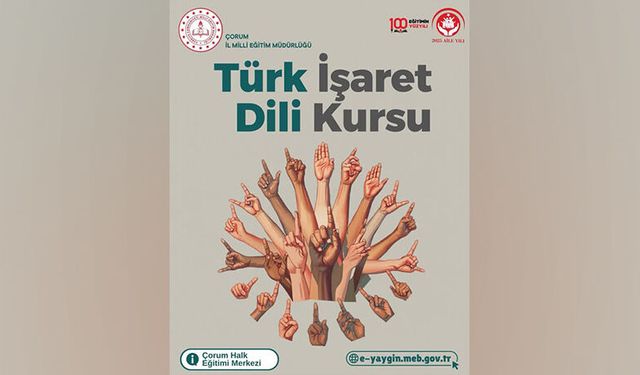 Türk İşaret Dili (TİD) Kursu Başlıyor!