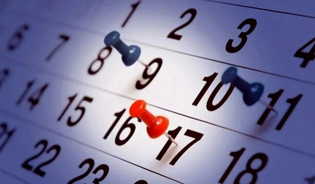 Resmi Tatillere Bir Yenisi Daha Eklendi!