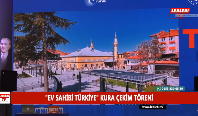 CANLI YAYIN - Çorum'da TOKİ Kura Çekim Töreni Başladı