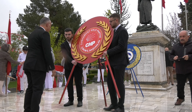 CHP İl Örgütü Atatürk Anıtı’nda: “Halkın İradesi Esastır”
