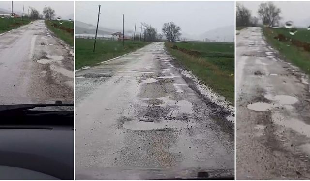 “Bu Yoldan Bıktık!” Köy Yolu Çileye Dönüştü
