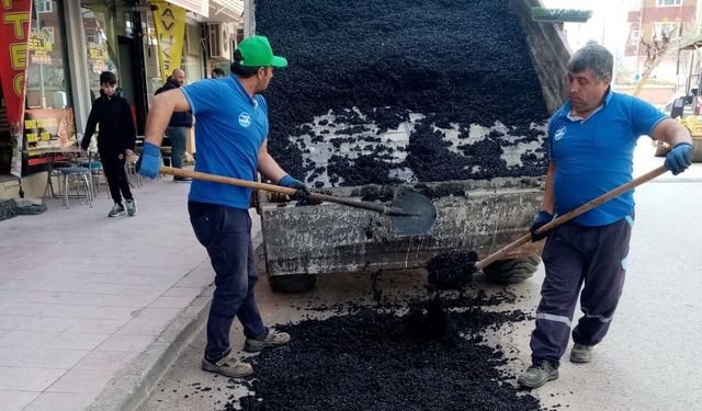 Osmancık’ta Yoğun Kullanılan Yollarda Bakım Çalışması