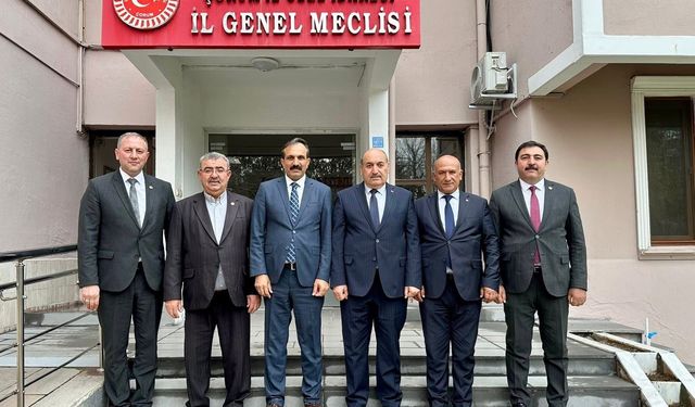 Uğurludağ’dan Meclis Başkanı Duran Bıyık’a "Hayırlı Olsun" Ziyareti
