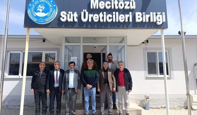 Başkan Aylar’dan Süt Üreticileri Birliği’ne Ziyaret