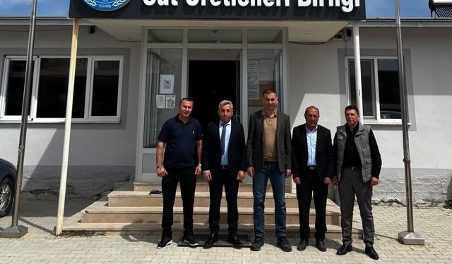 Vakıfbank’tan Mecitözü Süt Üreticileri Birliği’ne Hayırlı Olsun Ziyareti