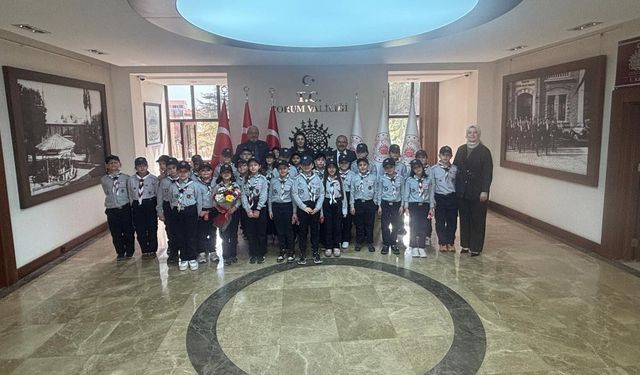 Çorum’da Minikler Yönetimi Yerinde Öğrendi