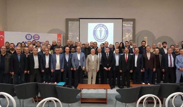 SAĞLIK-SEN Çorum Şubesi’nde Saatci İle Devam