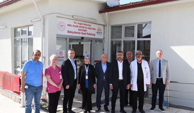 Başhekim Gömeç’ten Dış Birimlere Ziyaret