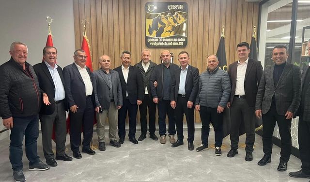 Sektör Temsilcileri Yılmaz Kaya İle Bir Araya Geldi