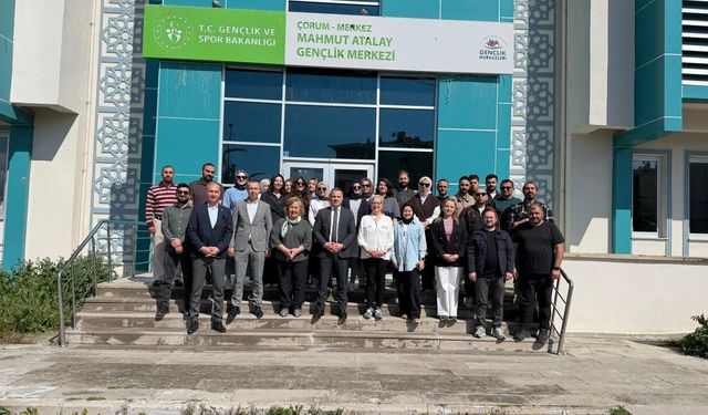 Çorum Gençlik Liderleri Mesleki Gelişimde Yeni Dönemde