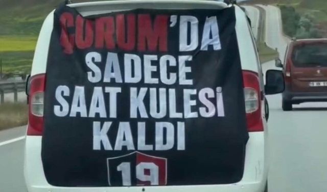 Konya Yolu Çorumlularla Doldu Taştı: Final Heyecanı Yollara Sığmadı!
